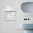 Cott Plastic / Acrylic Bathroom Shelves