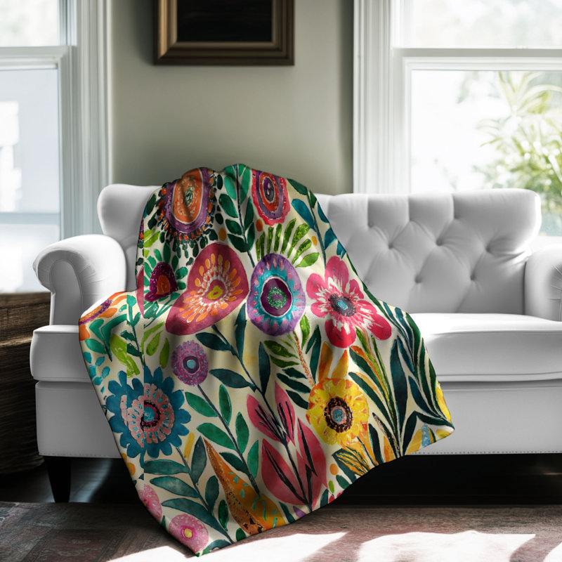 Throw Blanket, 50" W x 60" L
