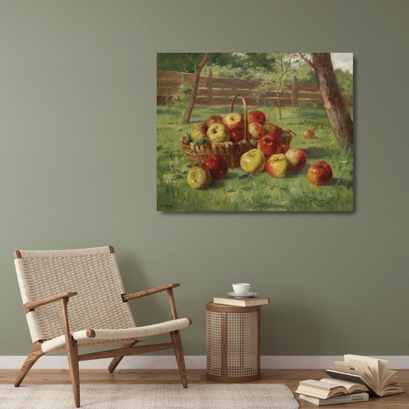 «Apple Harvest» par Karl Vikas - Art mural sur toile tendue avec châssis, H 28 po x l 40 po