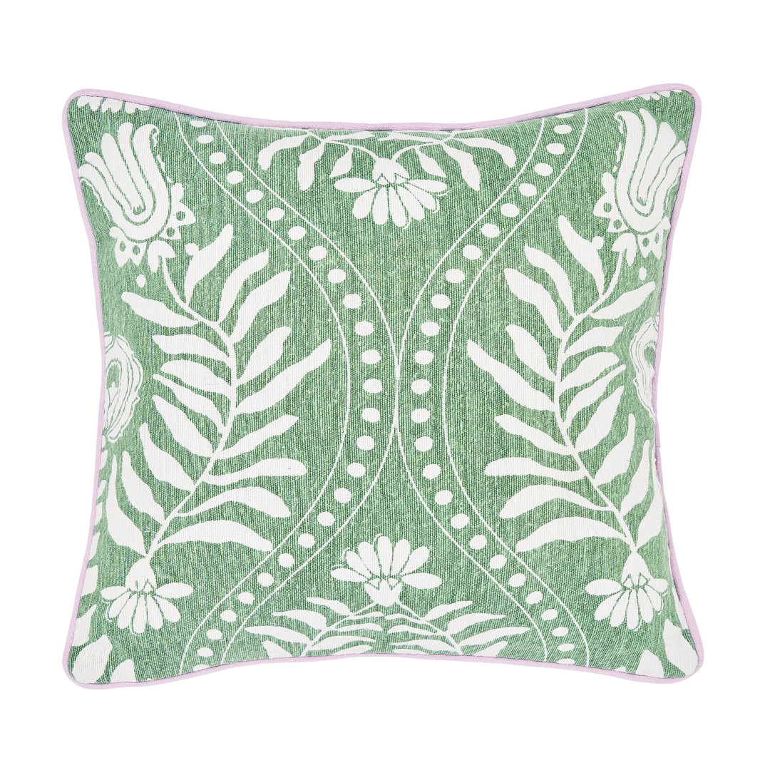 Floral Square Scatter Cushion with Filling