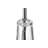 Chrome 1-Light 8 inch Pendant with Clear Glass Shade-1903678505