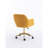 Modern Teddy Fabric Material Adjustable Height 360 Revolving Home Office Chair With Metal Legs Universal Wheel For Indoor-1845717766