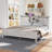 Farmhouse Bed Frame With Charging Station And Storage Cabinets-114584116-114584119