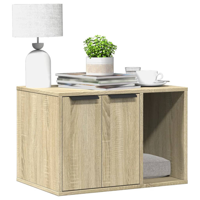 Engineered Wood Stocking Holder, Sonoma Oak
