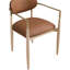 Chaise rembourrée en cuir Eligah-217157784-217157787