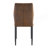 Set of 3 Shell Pattern Dining Chairs