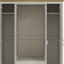 Sufy 4 Door 2 Drawer Wardrobe With Mirror-111465346