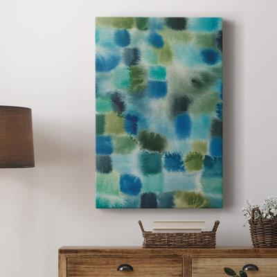 Earthy Plexus I, reproduction encadrée de qualité supérieure - prête à être accrochée
