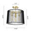 Plafonnier semi-encastré cylindrique 14,45 po Faison