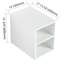 Meuble-lavabo 72 po avec évier, petites tablettes de rangement, armoire combinée de 30 po et 12 po