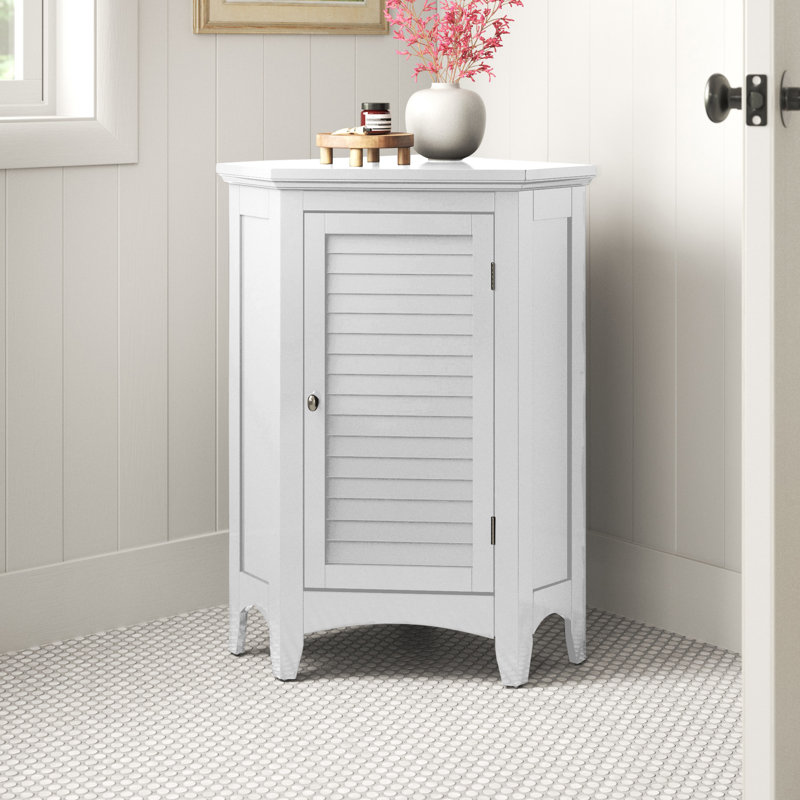 Armoire de rangement autoportante Zal, Blanc
