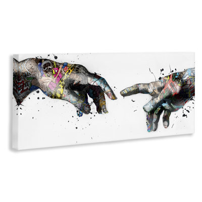 Classic Creation with Urban Tattoos Canvas Wall Art by Reinders