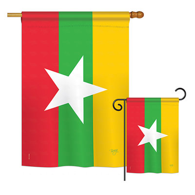 Double Sided Polyester Flag Set