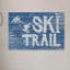 Piste de ski-impression d’art textuel sur bois-26009318