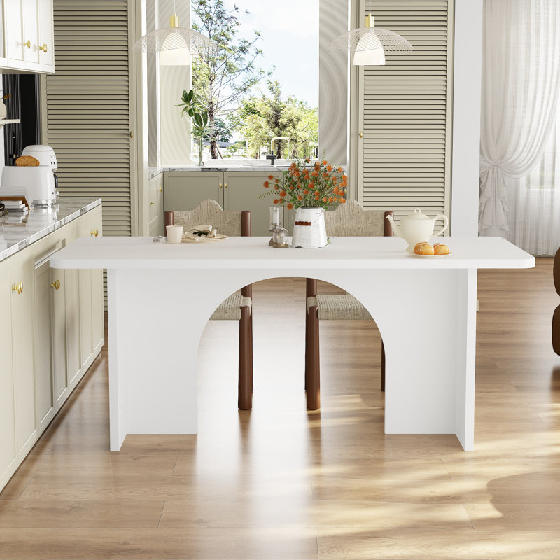 Dining Table With Spacious Top