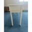 Bureau de coiffeuse crème blanc avec 3 tiroirs, coiffeuse polyvalente