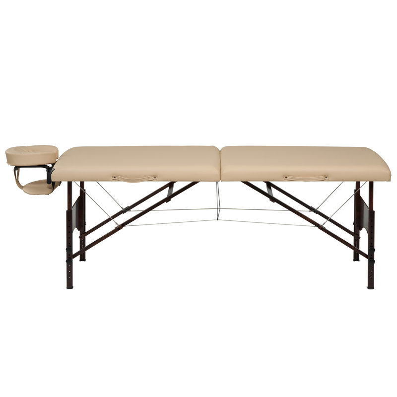 214cm Rectangular Adjustable Folding Table