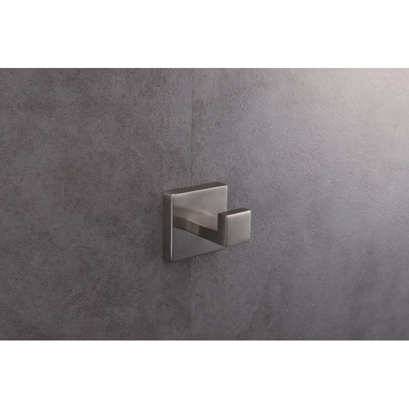 Crochet pour peignoir Bagno Lucido - Nickel satiné, Nickel satiné