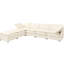Lit modulaire avec rangement inférieur - Beige chic, cadre en bois de contreplaqué confortable de conception 6-1704890885