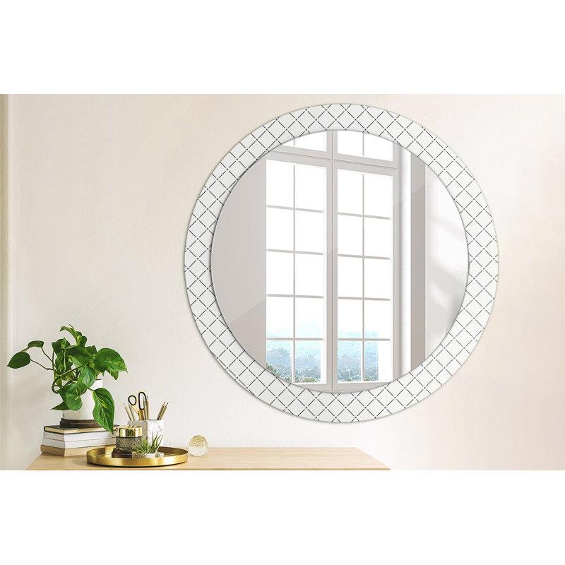 Huldar Glass Flat Wall Mirror