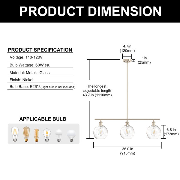 Dimensions du produit