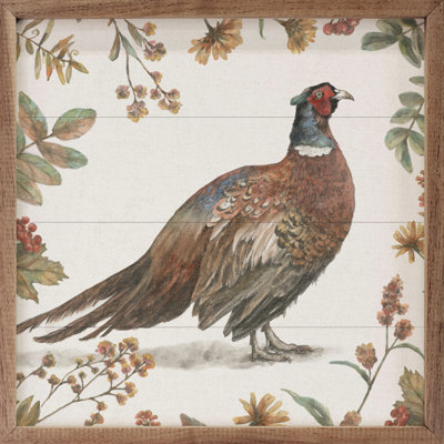 " Bountiful Harvest II Pheasant By Leslie Trimbach "