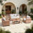 Outdoor 4-piece Rattan Conversation Set With Cushions
