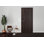 Porte standard lambrissée en bois manufacturé et en métal