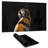 Spotted cat - 14.00"x24.25" Desk mat