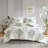 3 Piece Cotton Blend Chenille Comforter Set-113361468