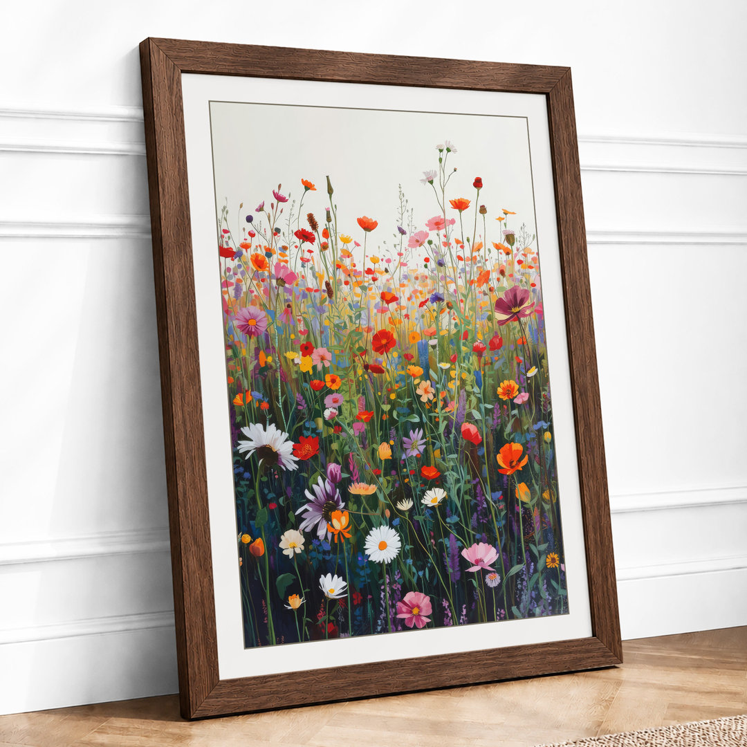Wildflower Meadow Botanical - Framed Print