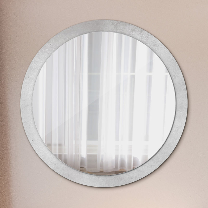 Huldar Glass Flat Wall Mirror