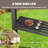 8'X8' Grill Gazebo Canopy - Heavy Duty Steel Frame, Double Tiered Grill Canopy for Outdoor Grill W/Shelves, Ceiling Hooks and Ground Stakes-113449674