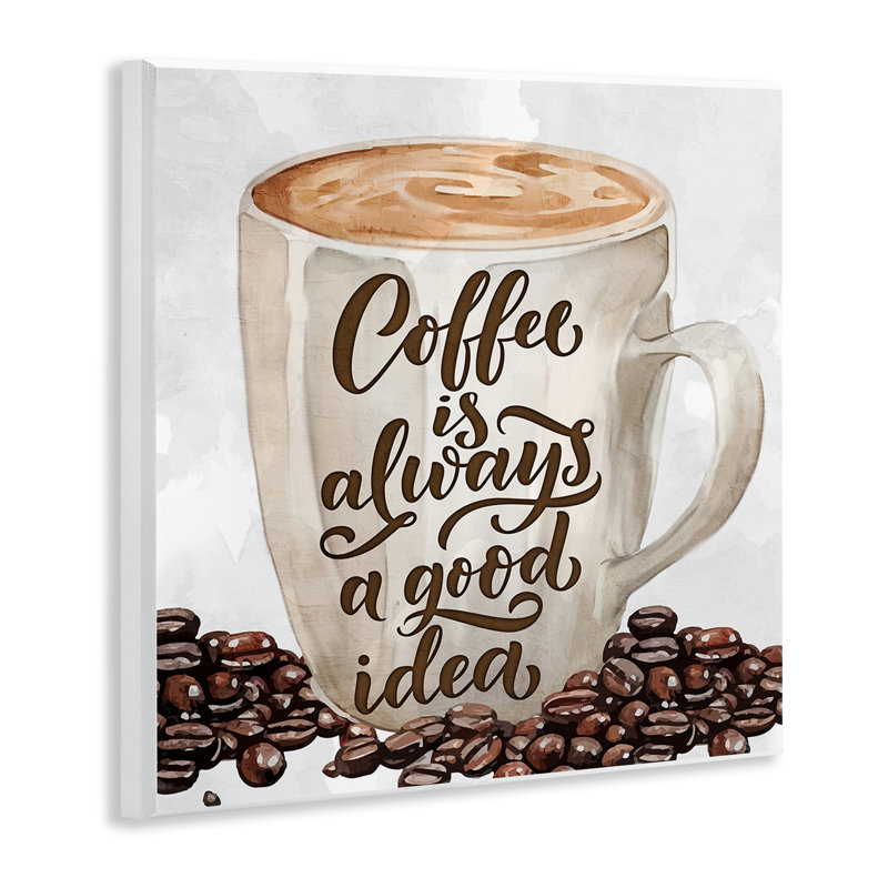 Plaque murale tasse à café classique, par Kim Allen
