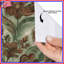 Rideaux de douche brun et vert à motif floral extra long-441425428