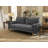 Ranallo 70" Velvet Round Arm Sofa-1923359513