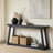 63-Inch Long Solid Wood Console Table, 2-Tier Narrow Sofa Table For Living Room, Entryway-727506128