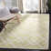Crawford Hand Woven Flat Weave Wool/Cotton Geometric Rug in Ivory/Light green