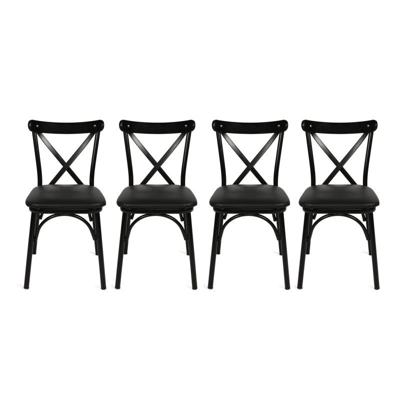 Borys 40cm H Cross Back Side Chair