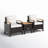 Andrnico Acacia 2 - Person Patio Conversation Set with Cushions