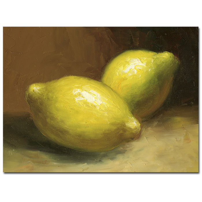 " Lemons ", 14" H x 19" W x 2" D