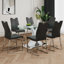 Table en verre de style moderne