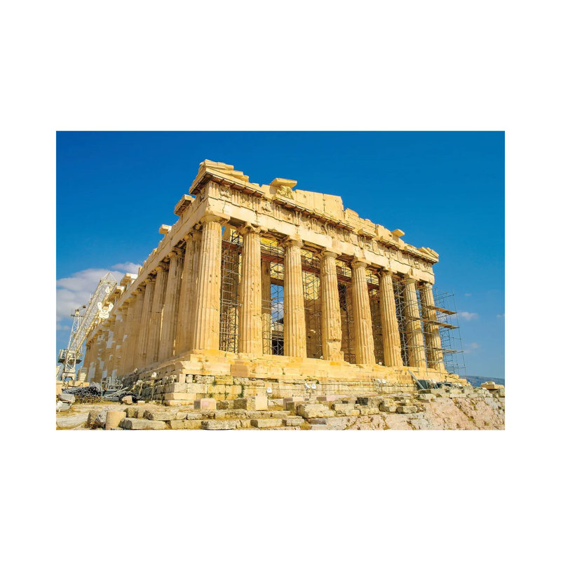 Athens by Ben Heine - Wrapped Canvas Print, 20.32 cm H x 30.48 cm W
