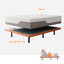 Lit réglable Zero Gravity avec matelas hybride de 14 po, massage, télécommande sans fil, contrôle des applications, Zero Gravity, éclairage sous le lit, ports USB et de type C des deux côtés-137102901-87636134