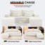 Canapé modulaire de 83,5 po de largeur avec canapé-lit modulaire Comfy-1242137360