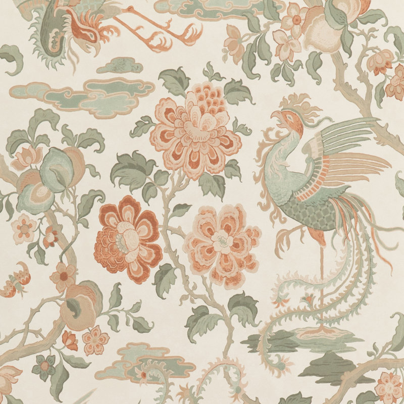 Signature II Wallpaper Roll, Blush