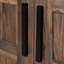 Armoire-penderie 2 portes en bois avec DEL et 4 tablettes de rangement-2136409165