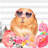 Guinea Pig with Glasses Tablecloth | Flowers Bedroom Decor