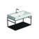 WS Bath Collections Cento 17.3'' Glossy White Porcelain Rectangular Bathroom Sink with Overflow