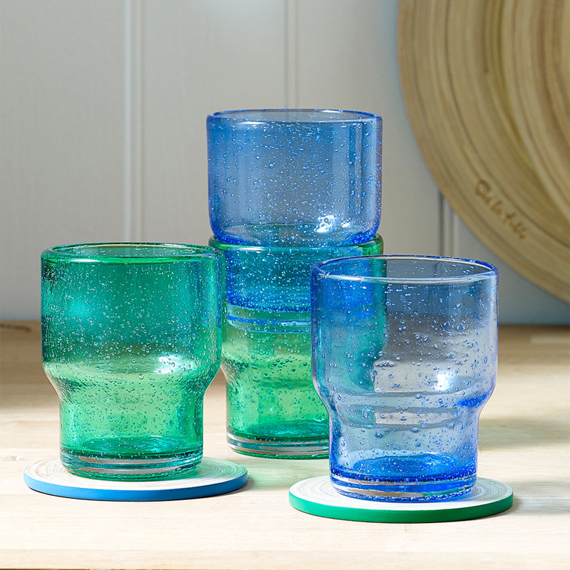 Sur La Table 290ml Glass Travel Tumbler